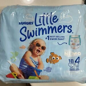 Little Swimmers diaper for little girls